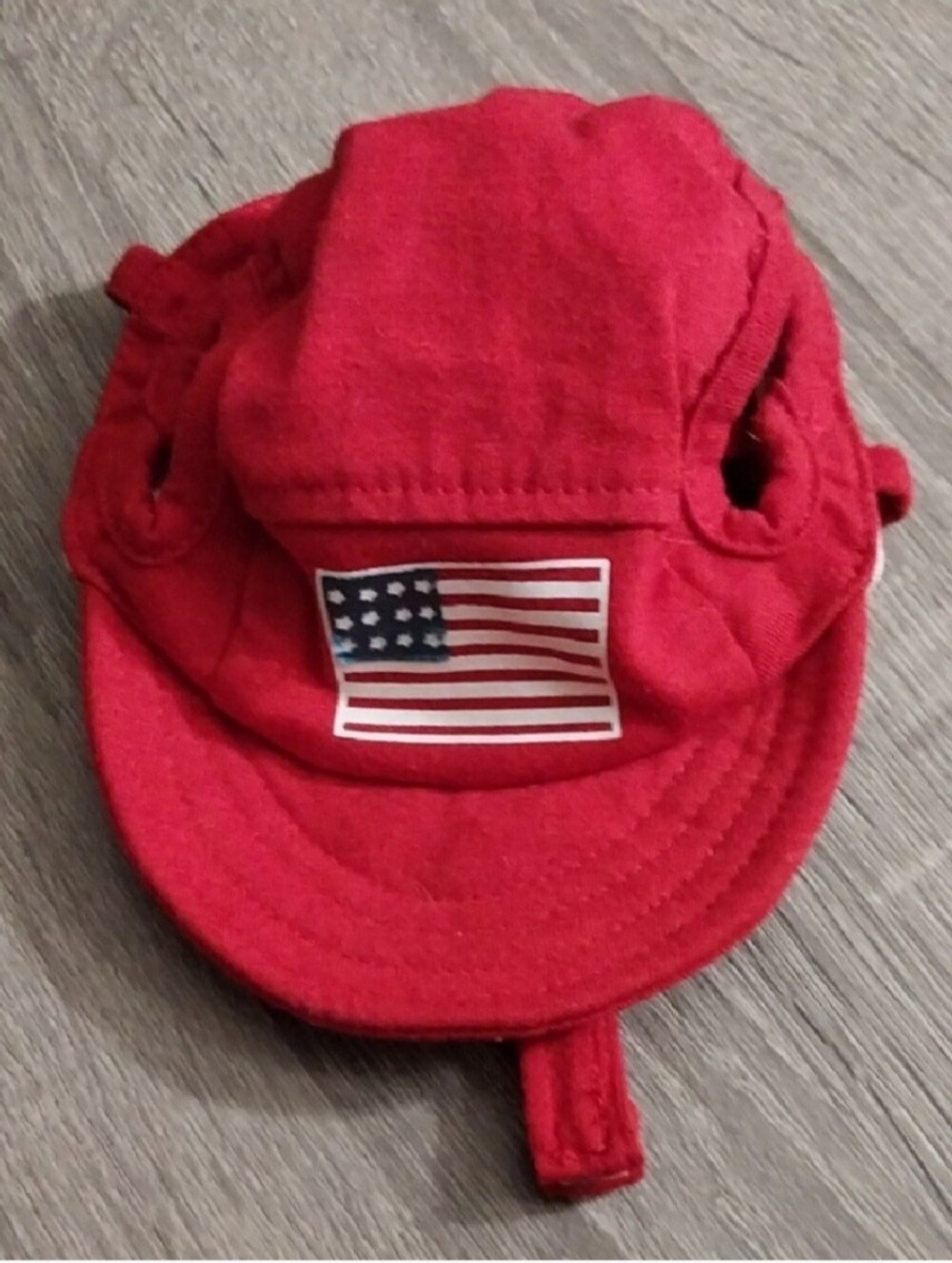 Generic Dog Patriotic Baseball Cap with Chin Strap